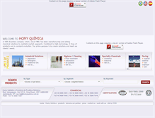 Tablet Screenshot of homyquimica.com